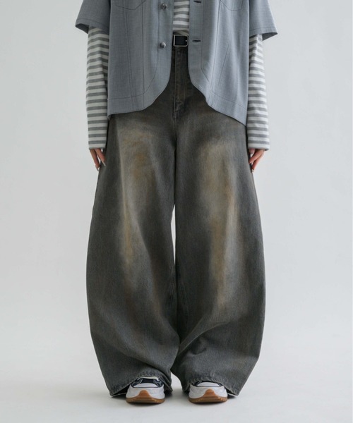 【EPNK】ストレートバギーパンツ　完売品 セール】【EPNK】Straight baggy pants / ストレートバギーパンツ