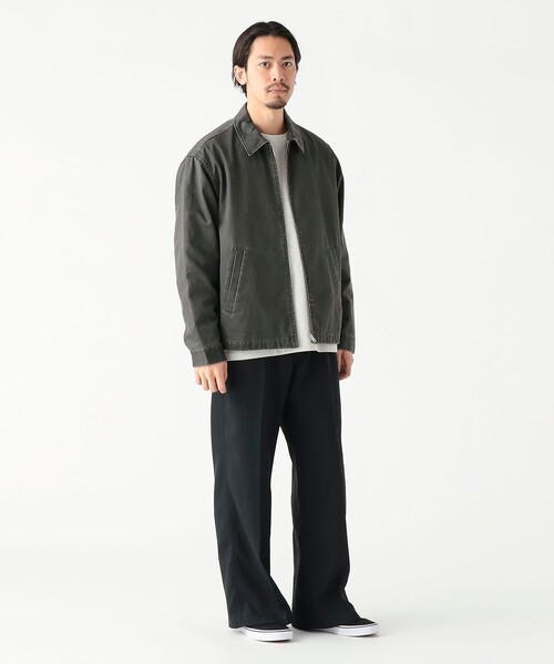 B:MING by BEAMS（ビーミングバイビームス）の「フェード ジップ ブルゾン＜ユニセックス＞（ブルゾン・メンズ・ブラック/ブラウン・S/M/L/XL）」の4枚目の写真