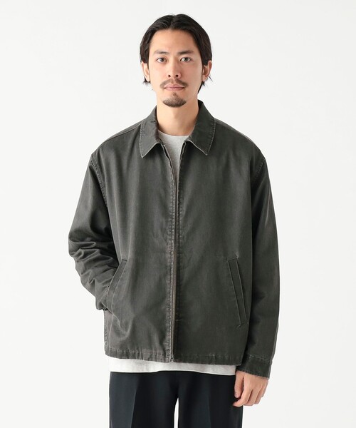 B:MING by BEAMS（ビーミングバイビームス）の「フェード ジップ ブルゾン＜ユニセックス＞（ブルゾン・メンズ・ブラック/ブラウン・S/M/L/XL）」の3枚目の写真