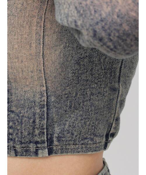 EATME(イートミー)の「ベルトオフショルデニムTOP(その他トップス・レディース・ブラウン/ブルー/ブラック・FREE)」の15枚目の写真