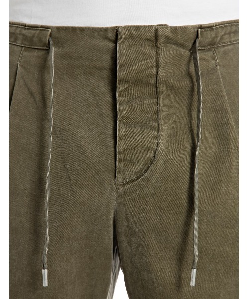 REPLAY(リプレイ)の「リラックステーパード コットンツイルジョグパンツ(その他パンツ・メンズ・カーキブラウン・W34xL32/W32xL32/W30xL32/W28xL32)」の4枚目の写真