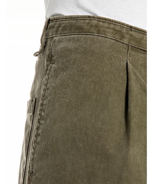 REPLAY(リプレイ)の「リラックステーパード コットンツイルジョグパンツ(その他パンツ・メンズ・カーキブラウン・W34xL32/W32xL32/W30xL32/W28xL32)」の5枚目の写真