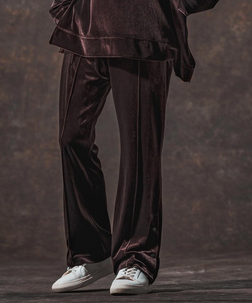Jih Nunc(ジーヌンク)の「mp13998-ストレッチベロアフレアパンツ(JIH-R1125)(その他パンツ・メンズ・ブラック/パープル/ブラウン・L/M/S)」の10枚目の写真