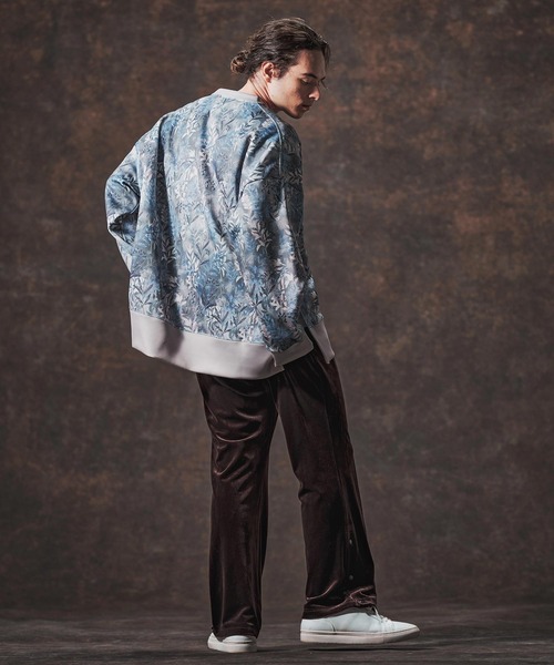 Jih Nunc(ジーヌンク)の「mp13998-ストレッチベロアフレアパンツ(JIH-R1125)(その他パンツ・メンズ・ブラック/パープル/ブラウン・L/M/S)」の13枚目の写真