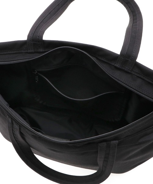 Manhattan Portage(マンハッタンポーテージ)の「TOMPKINS TOTE BAG (MD) 500D CORDURA SESAME ST(トートバッグ・レディース・ブラック・MEDIUM)」の10枚目の写真