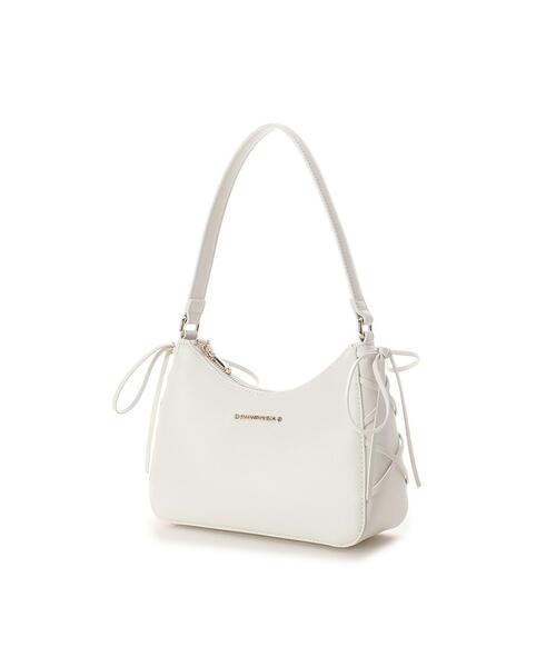 バレエコアレースアップワンショルダーバッグ（ハンドバッグ