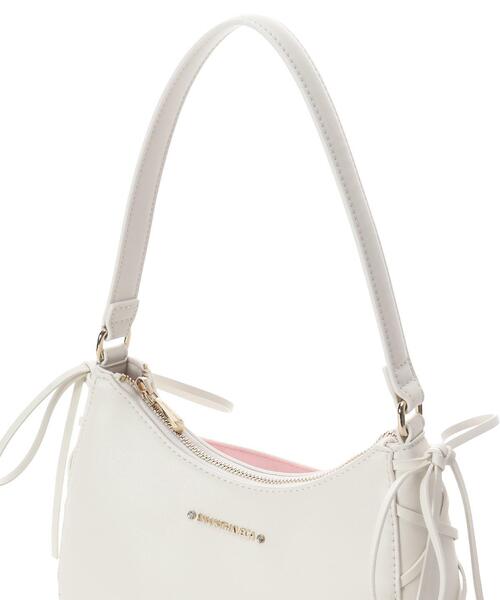 SAMANTHAVEGA（サマンサベガ）の「バレエコアレースアップワンショルダーバッグ（ハンドバッグ・レディース・ホワイト/ブラック/ピンク・FREE）」の8枚目の写真