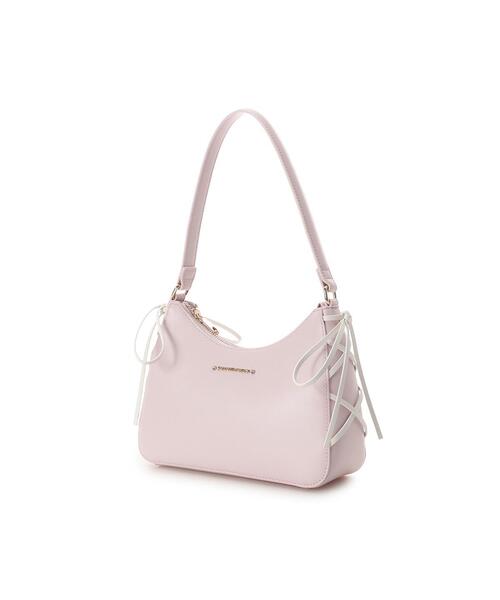 SAMANTHAVEGA（サマンサベガ）の「バレエコアレースアップワンショルダーバッグ（ハンドバッグ・レディース・ホワイト/ブラック/ピンク・FREE）」の20枚目の写真