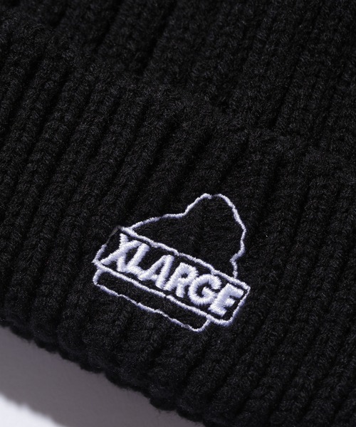 XLARGE（エクストララージ）の「SLANTED OG RIB KNIT CAP（ニット