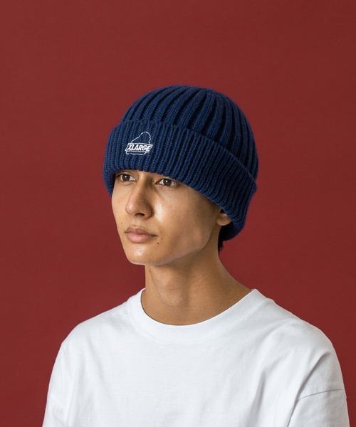 SLANTED OG RIB KNIT CAP（ニットキャップ/ビーニー）｜XLARGE