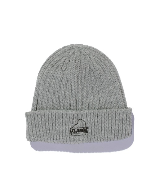 XLARGE(エクストララージ)の「SLANTED OG RIB KNIT CAP(ニットキャップ/ビーニー・メンズ・ブラック/ネイビー/グリーン/アッシュ・ONE SIZE)」の13枚目の写真
