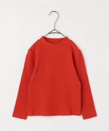 45R　ハイネック　Tシャツ　赤 Tシャツ/カットソー（レッド/赤色系・タートルネック/ハイネック