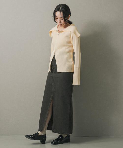 SENSE OF PLACE by URBAN RESEARCH（センスオブプレイスバイアーバンリサーチ）の「メタリックギャザーローファー（ローファー・レディース・ブロンズ/ブラック・SMALL/MEDIUM/LARGE）」の6枚目の写真