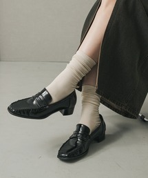 SENSE OF PLACE by URBAN RESEARCH | メタリックギャザーローファー(ローファー)