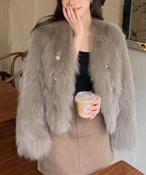 セール】フェミニンファージャケット（ノーカラージャケット）｜gossip