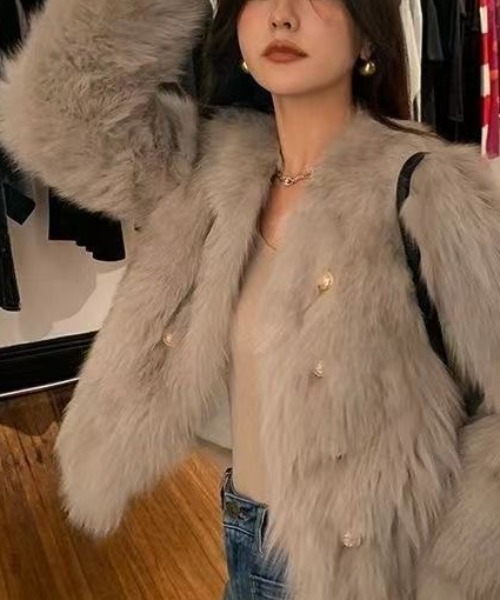 セール】フェミニンファージャケット（ノーカラージャケット）｜gossip