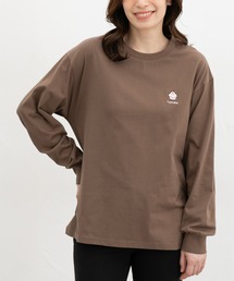 モチーフ刺繍Tシャツ
