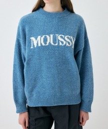 MOUSSY | 【ZOZO・一部店舗限定】MOLE MOUSSY LOGO KNIT / モールマウジーロゴニット(ニット/セーター)