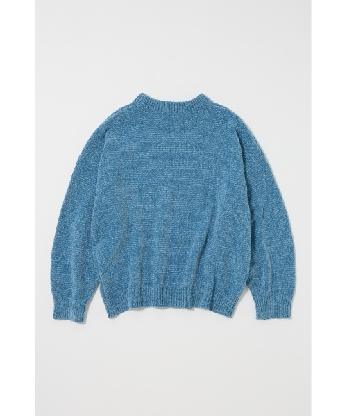 MOUSSY（マウジー）の「【ZOZO・一部店舗限定】MOLE MOUSSY LOGO KNIT / モールマウジーロゴニット（ニット/セーター・レディース・ブラック/ブルー/アイボリー/ネイビー・FREE）」の16枚目の写真