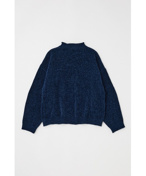 MOUSSY（マウジー）の「【ZOZO・一部店舗限定】MOLE MOUSSY LOGO KNIT / モールマウジーロゴニット（ニット/セーター・レディース・ブラック/ブルー/アイボリー/ネイビー・FREE）」の17枚目の写真