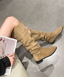 セール】ブーツ（ベージュ系・ロング）ファッション通販 - ZOZOTOWN