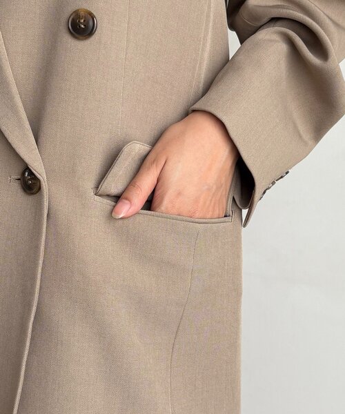 【タグ付き新品】CAPRICIEUX LE'MAGE Wテーラージャケット Wテーラージャケット（テーラードジャケット）｜CAPRICIEUX LE