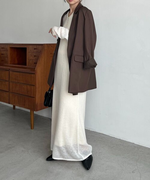 Wテーラージャケット（テーラードジャケット）｜CAPRICIEUX LE