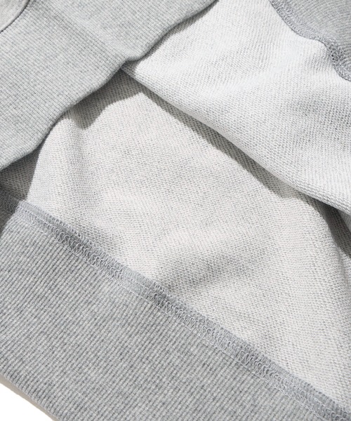 UNIVERSAL OVERALL(ユニバーサルオーバーオール)の「【UNIVERSAL OVERALL】CVC FLEECE GRAPHIC PRINT SWEAT PULLOVER / CVC裏毛 グラフィックプリント スウェットプルオーバー(スウェット・メンズ・オートミール/ミント/グレー・SMALL/MEDIUM/LARGE/X-LARGE)」の13枚目の写真