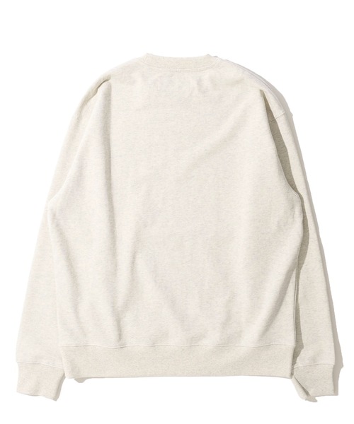 UNIVERSAL OVERALL(ユニバーサルオーバーオール)の「【UNIVERSAL OVERALL】CVC FLEECE GRAPHIC PRINT SWEAT PULLOVER / CVC裏毛 グラフィックプリント スウェットプルオーバー(スウェット・メンズ・オートミール/ミント/グレー・SMALL/MEDIUM/LARGE/X-LARGE)」の7枚目の写真