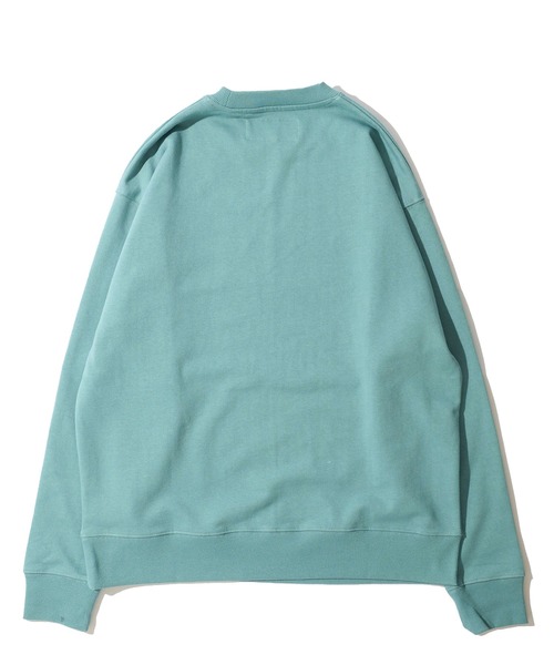 UNIVERSAL OVERALL(ユニバーサルオーバーオール)の「【UNIVERSAL OVERALL】CVC FLEECE GRAPHIC PRINT SWEAT PULLOVER / CVC裏毛 グラフィックプリント スウェットプルオーバー(スウェット・メンズ・オートミール/ミント/グレー・SMALL/MEDIUM/LARGE/X-LARGE)」の9枚目の写真