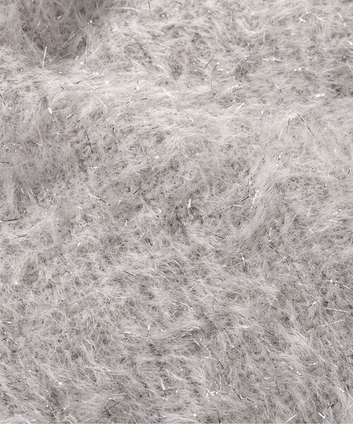 apres les cours（アプレレクール）の「【ジュニア対応】ラメシャギーニットベスト（ニット/セーター・キッズ・グレー・140/120/100）」の11枚目の写真