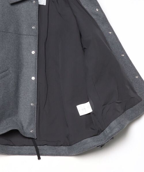 VOAAOV(ヴォアーブ)の「【VOAAOV】 DUBLE MELTON Blouson(その他アウター・メンズ・グレー/ブラック・1/2/0)」の6枚目の写真