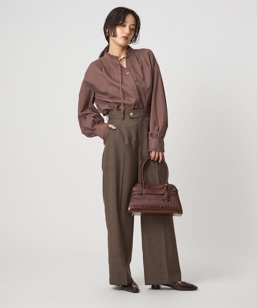 green label relaxing（グリーンレーベルリラクシング）の「ボストンバッグ（ボストンバッグ・レディース・ベージュ/ダークブラウン/ブラック・FREE）」の17枚目の写真