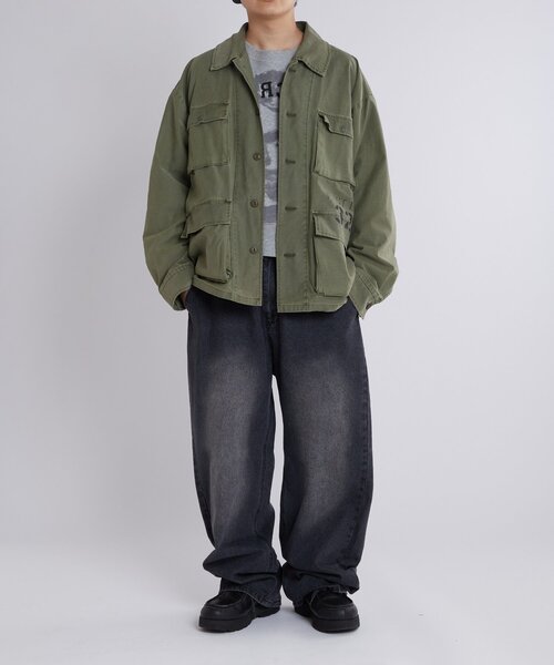 アットラスト ミリタリー ファティーグジャケット セール】FromVintage ファティーグジャケット（ミリタリー