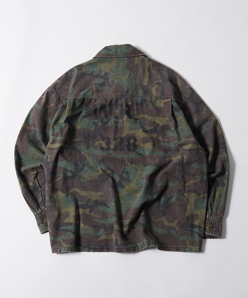 WHO'S WHO gallery(フーズフーギャラリー)の「FromVintage ファティーグジャケット(ミリタリージャケット・メンズ・グリーン/カーキ・FREE)」の21枚目の写真