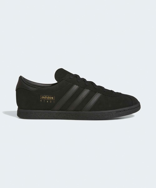 adidas(アディダス)の「adidas/アディダス STADT スリーストライプ ロープロスニーカー 秋 秋服 2026年秋冬(スニーカー・メンズ・ダークブラウン/ブラック/シルバー・28/27.5/27/26.5/26/24.5/24/23.5/23/25/25.5)」の7枚目の写真