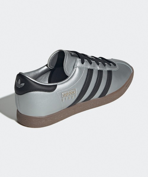 adidas(アディダス)の「adidas/アディダス STADT スリーストライプ ロープロスニーカー 秋 秋服 2026年秋冬(スニーカー・メンズ・ダークブラウン/ブラック/シルバー・28/27.5/27/26.5/26/24.5/24/23.5/23/25/25.5)」の22枚目の写真