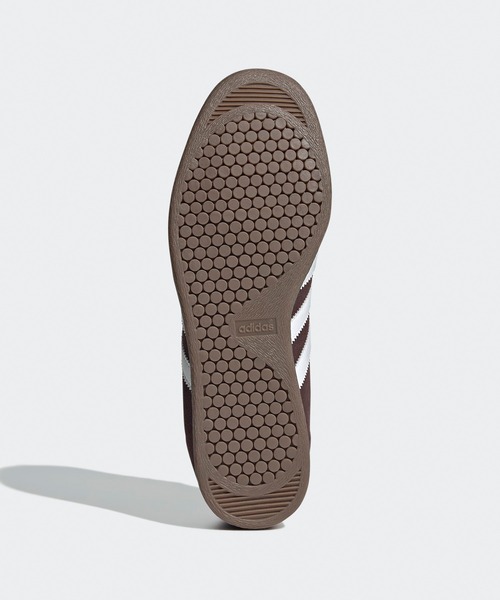 adidas(アディダス)の「adidas/アディダス STADT スリーストライプ ロープロスニーカー 秋 秋服 2026年秋冬(スニーカー・メンズ・ダークブラウン/ブラック/シルバー・28/27.5/27/26.5/26/24.5/24/23.5/23/25/25.5)」の17枚目の写真