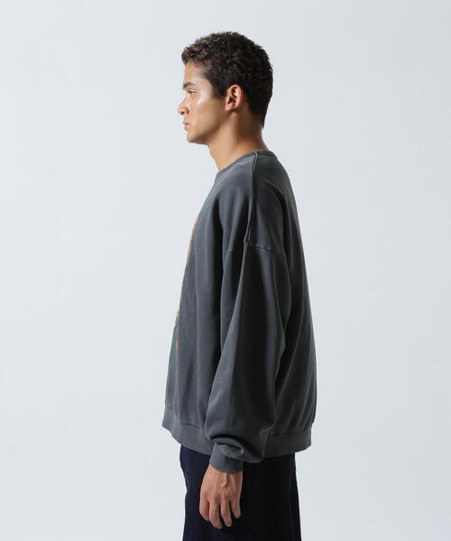 DANKE SCHON(ダンケシェーン)の「【WEB&DEPOT限定】DankeSchon/ダンケシェーン/PIGMENT SWEAT REBIRTH(スウェット・レディース・ベージュ/ブラック・M/L)」の4枚目の写真