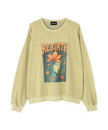 DANKE SCHON（ダンケシェーン）の「【WEB&DEPOT限定】DankeSchon/ダンケシェーン/PIGMENT SWEAT REBIRTH（スウェット）」