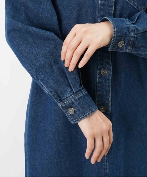 LC/LLL 前釦開きデニムワンピース（ワンピース）｜LUCA/LADY LUCK LUCA