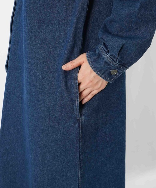 LC/LLL 前釦開きデニムワンピース（ワンピース）｜LUCA/LADY LUCK LUCA