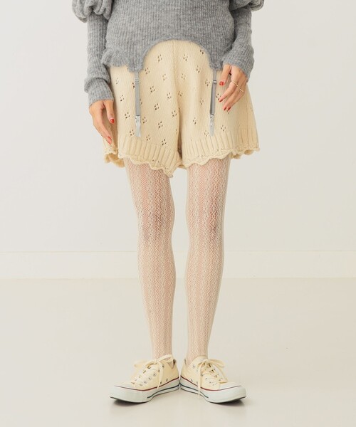 セール】アイレット ニット ショートパンツ（その他パンツ）｜BEAMS