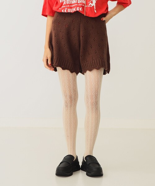 セール】アイレット ニット ショートパンツ（その他パンツ）｜BEAMS