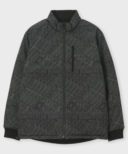 GOLF]総柄フォントロゴ リバーシブルブルゾン（ブルゾン）｜Psycho