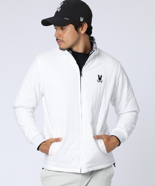 GOLF]総柄フォントロゴ リバーシブルブルゾン（ブルゾン）｜Psycho