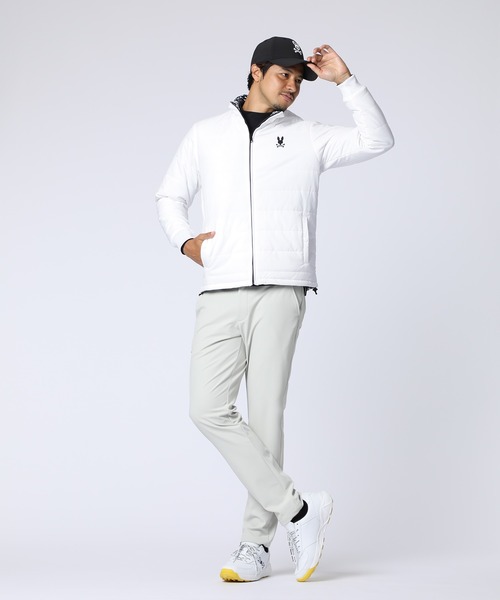 GOLF]総柄フォントロゴ リバーシブルブルゾン（ブルゾン）｜Psycho