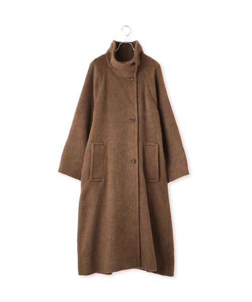 スタンドカラーマキシコート（ステンカラーコート）｜ADAM ET ROPE
