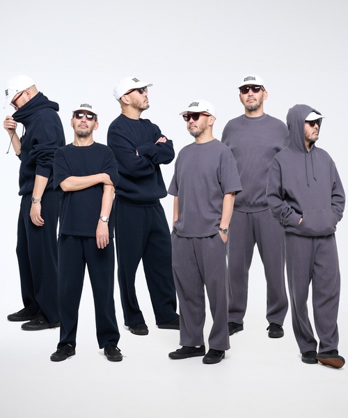 FRUIT OF THE LOOM(フルーツオブザルーム)の「金子恵治 THERMAL PANTS / サーマル / ヴィンテージ / イージーパンツ / ワンマイルウェア / セットアップ / オリジナルパッケージ(その他パンツ・メンズ・ネイビー/チャコールグレー・L/XL/M)」の8枚目の写真