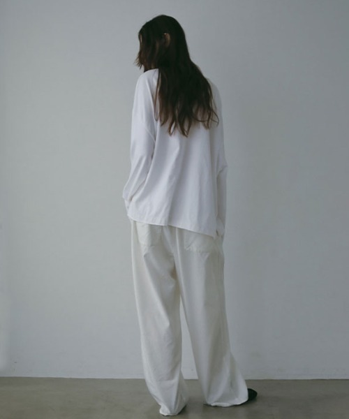 ETRE TOKYO（エトレトウキョウ）の「カットオフカフスロンTee（T